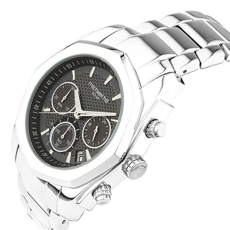 michael hill men's watches|men's solar chronograph watch.